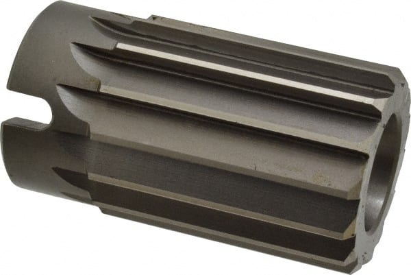 Interstate - 2-1/8" Reamer Diam, Straight Flute Shell Reamer - Benchmark Tooling