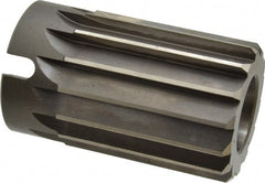 Interstate - 2-1/4" Reamer Diam, Straight Flute Shell Reamer - Benchmark Tooling