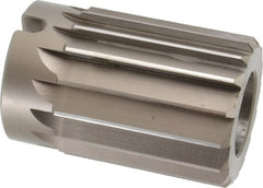 Interstate - 2-5/8" Reamer Diam, Straight Flute Shell Reamer - Benchmark Tooling