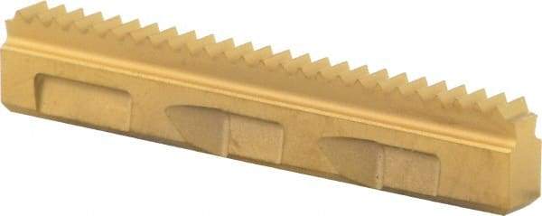 Seco - 1.5 TPI, Internal Thread, ISO Standard, 396.19 F30M Grade Thread Mill Insert - Carbide, TiAlN/TiN Coating - Benchmark Tooling