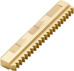 Seco - 16 TPI, Internal/External Thread, Whitworth Standard, 396.19 F30M Grade Thread Mill Insert - Carbide, TiAlN/TiN Coating - Benchmark Tooling