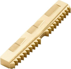 Seco - 8 TPI, External Thread, NPT Standard, R396.19 F30M Grade Thread Mill Insert - Carbide, TiAlN/TiN Coating - Benchmark Tooling