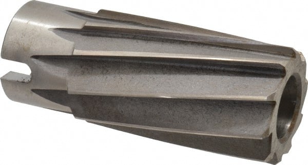Made in USA - 1-1/8" Reamer Diam, Spiral Flute Shell Reamer - Benchmark Tooling