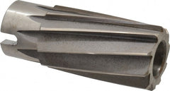 Made in USA - 1-1/8" Reamer Diam, Spiral Flute Shell Reamer - Benchmark Tooling