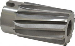 Made in USA - 1-5/8" Reamer Diam, Spiral Flute Shell Reamer - Benchmark Tooling