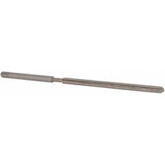 Made in USA - 3/32" Diam, Straight Shank, 1-1/4" Flute, Hand Reamer - Benchmark Tooling