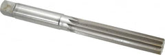 Made in USA - 1-1/8" Diam, Straight Shank, 5-13/16" Flute, Hand Reamer - Benchmark Tooling