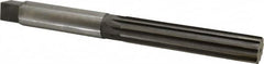 Made in USA - 1-3/16" Diam, Straight Shank, 6" Flute, Hand Reamer - Benchmark Tooling