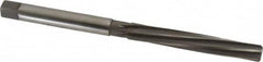 Made in USA - 5/16" Diam, Straight Shank, 2-1/4" Flute, Hand Reamer - Benchmark Tooling