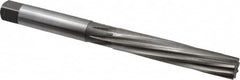 Made in USA - 5/8" Diam, Straight Shank, 3-1/2" Flute, Hand Reamer - Benchmark Tooling