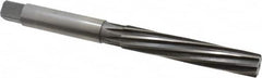 Made in USA - 3/4" Diam, Straight Shank, 4-3/16" Flute, Hand Reamer - Benchmark Tooling