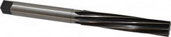 Made in USA - 13/16" Diam, Straight Shank, 4-9/16" Flute, Hand Reamer - Benchmark Tooling