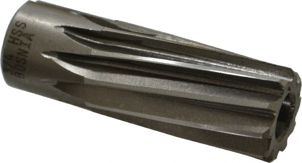 Interstate - 3/4" Reamer Diam, Spiral Flute Shell Reamer - Benchmark Tooling