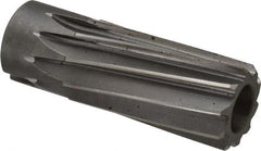 Interstate - 7/8" Reamer Diam, Spiral Flute Shell Reamer - Benchmark Tooling