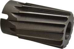 Interstate - 2" Reamer Diam, Spiral Flute Shell Reamer - Benchmark Tooling