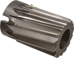 Interstate - 2-3/8" Reamer Diam, Spiral Flute Shell Reamer - Benchmark Tooling