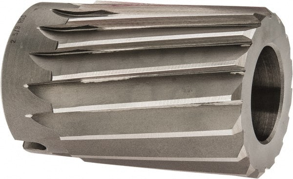 Interstate - 2-5/8" Reamer Diam, Spiral Flute Shell Reamer - Benchmark Tooling