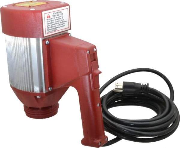 Lutz Pumps - 1.07 HP, Open Drip Proof Drum Pump Motor - For Use With All Lutz Pump Tubes, 120 Volt - Benchmark Tooling