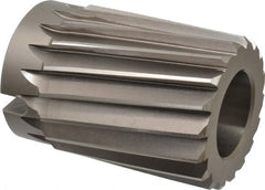 Interstate - 3-1/16" Reamer Diam, Spiral Flute Shell Reamer - Benchmark Tooling