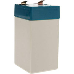 Mule - Lead-Acid, Quick-Disconnect Tab Terminal, 4 Volt, 4.5 Amp, Lead Rechargeable Battery - 6.35mm Tab Width x 0.8mm Tab Thickness, 1.89" Wide x 4-1/4" High x 1.89" Deep - Benchmark Tooling