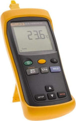 Fluke - -210 to 1,600°F Industrial Thermometer - Digital Display - Benchmark Tooling