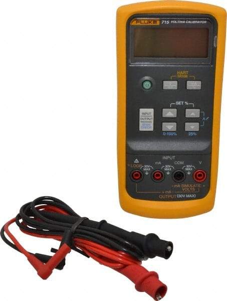 Fluke - 0 V to 24 V, Current Calibrator - LCD Display, +/-10% Basic DC Accuracy - Benchmark Tooling