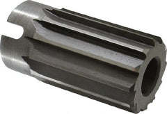 Made in USA - 1-9/16" Reamer Diam, Straight Flute Shell Reamer - Benchmark Tooling