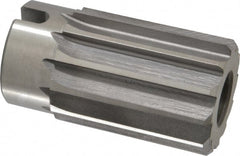 Made in USA - 1-5/8" Reamer Diam, Straight Flute Shell Reamer - Benchmark Tooling