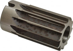 Made in USA - 1-7/8" Reamer Diam, Straight Flute Shell Reamer - Benchmark Tooling