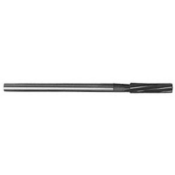 Chucking Reamer: 17/64″ Dia, 6″ OAL, 1-1/2″ Flute Length, Straight Shank, High Speed Steel 6 Flute, RH