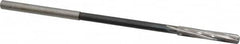 Chucking Reamer: 15/64″ Dia, 6″ OAL, 1-1/2″ Flute Length, Straight Shank, High Speed Steel RH