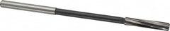 Interstate - 19/64" High Speed Steel Chucking Reamer - Benchmark Tooling