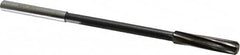 Interstate - 3/8" High Speed Steel Chucking Reamer - Spiral Flute, 0.3105" Straight Shank, 1-3/4" Flute Length, 7" OAL - Benchmark Tooling