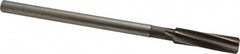 Interstate - 15/32" High Speed Steel Chucking Reamer - Spiral Flute, 0.373" Straight Shank, 1-3/4" Flute Length, 7" OAL - Benchmark Tooling