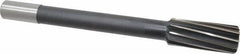 Interstate - 1-5/16" High Speed Steel Chucking Reamer - Spiral Flute, 1" Straight Shank, 3" Flute Length, 11-1/2" OAL - Benchmark Tooling