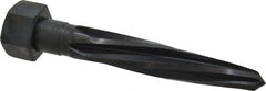 Made in USA - 15/16" Reamer Diam, 19/32" Small End Diam, 1-7/16" Hex Shank, 5" Flute, Car Reamer - Benchmark Tooling