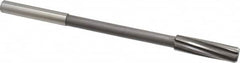 Interstate - 15/32" Cobalt 6 Flute Chucking Reamer - Spiral Flute, 0.373" Straight Shank, 1-3/4" Flute Length, 7" OAL - Benchmark Tooling