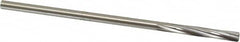 Made in USA - 13/64" High Speed Steel 6 Flute Chucking Reamer - Spiral Flute, 0.1945" Straight Shank, 1-1/4" Flute Length, 5" OAL - Benchmark Tooling