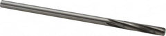 Made in USA - 19/64" High Speed Steel 6 Flute Chucking Reamer - Spiral Flute, 0.2792" Straight Shank, 1-1/2" Flute Length, 6" OAL - Benchmark Tooling