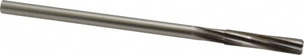 Made in USA - 5/16" High Speed Steel 6 Flute Chucking Reamer - Spiral Flute, 0.2792" Straight Shank, 1-1/2" Flute Length, 6" OAL - Benchmark Tooling