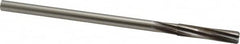 Made in USA - 5/16" High Speed Steel 6 Flute Chucking Reamer - Spiral Flute, 0.2792" Straight Shank, 1-1/2" Flute Length, 6" OAL - Benchmark Tooling