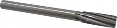 Made in USA - 1-1/16" High Speed Steel 8 Flute Chucking Reamer - Benchmark Tooling