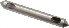 M.A. Ford - 3/16" Head Diam, 3/16" Shank Diam, 0 Flute 82° High Speed Steel Countersink - Bright Finish, 1-1/2" OAL, Single End, Straight Shank, Right Hand Cut - Benchmark Tooling