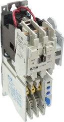 Eaton Cutler-Hammer - 110 Coil VAC at 50 Hz, 120 Coil VAC at 60 Hz, 18 Amp, Nonreversible Open Enclosure NEMA Motor Starter - 1 hp at 1 Phase - Benchmark Tooling