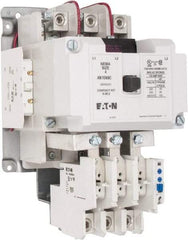 Eaton Cutler-Hammer - 110 Coil VAC at 50 Hz, 120 Coil VAC at 60 Hz, 135 Amp, NEMA Size 4, Nonreversible Open Enclosure NEMA Motor Starter - 3 Phase hp: 40 VAC - Benchmark Tooling