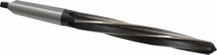 Interstate - 15/16" Reamer Diam, 43/64" Small End Diam, 3MT Morse Taper Shank, 7-3/8" Flute, Bridge Reamer - Benchmark Tooling