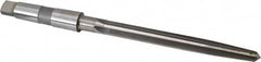 Interstate - 11/16" Reamer Diam, 13/32" Small End Diam, 3MT Morse Taper Shank, 6-1/8" Flute, Bridge Reamer - Benchmark Tooling