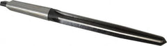 Interstate - 15/16" Reamer Diam, 43/64" Small End Diam, 3MT Morse Taper Shank, 7-3/8" Flute, Bridge Reamer - Benchmark Tooling