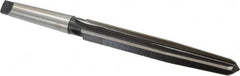 Interstate - 1-1/8" Reamer Diam, 55/64" Small End Diam, 3MT Morse Taper Shank, 7-3/8" Flute, Bridge Reamer - Benchmark Tooling