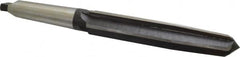 Interstate - 1-1/2" Reamer Diam, 1-1/4" Small End Diam, 4MT Morse Taper Shank, 7-3/8" Flute, Bridge Reamer - Benchmark Tooling